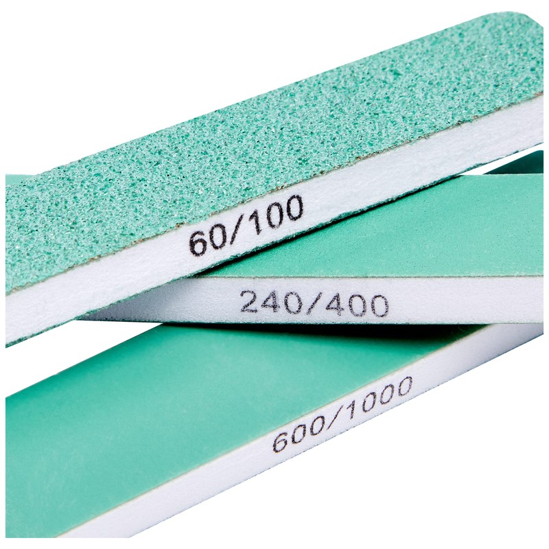 Modelcraft PAB1000 Extra Flexi Slim-Line Sanders x3, Green & White,