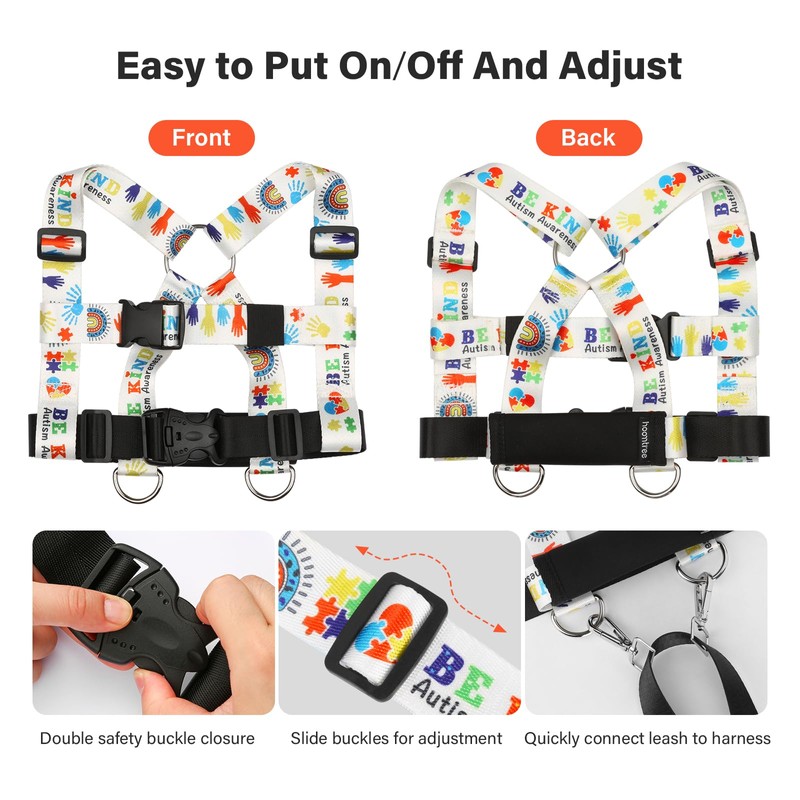 Safety Walking Harness and Leash for Autism & Special Needs
