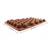 yueton 55 Cavity Silicone Coffee Beans Mold Chocolate Candy Ice