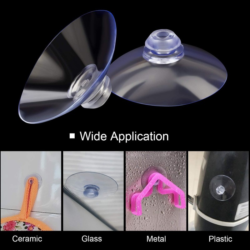 ANCIRS 30 Pack 40mm Suction Cups for Glass Table Tops,