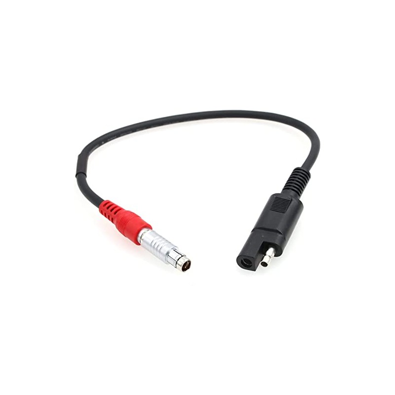 SAE 2-pin to 5-pin Male GPS Power Cable for Topcon