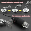 NIHENHAO Universal USB Microscope Stand Holder Clip Mount Spotting Digital