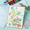 Briartw Floral Delight 3D Embossing Folder,Create Stunning Textured Backgrounds for