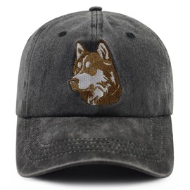 Gifts for Dog Lovers, Siberian Husky Dog Birthday Decorations Hat, Funny Puppy Accessories Baseball Cap, Anniversary Birthday Gifts for Dad Mom Friend