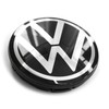 Volkswagen 571601171FOD Hub Cap (1 Piece) Wheel Hub Cover Black