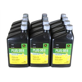 John Deere (2 PACK) Plus-50 II Full Synthetic SAE 0W-40 Engine Oil - TY26665