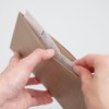 [Wrinkles] Flat Wallet, Paper Washi (Black)