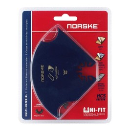 Norske Tools NOTP233 Multi-Material Oscillating Multi Tool Accessory Blade for Ashphalt Shingles, Thin PVC Floors, Carpet & Padding, Roofing Fabric and Foam Insulation
