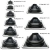 Dektite Metal Roof Pipe Flashing Boots Kit - Comes With