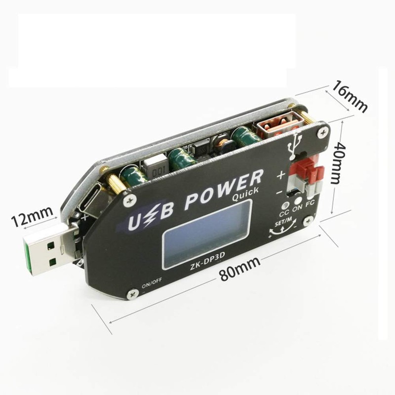 WINGONEER CNC USB TYEPE-C DC DC Converter CC CV 4-13V