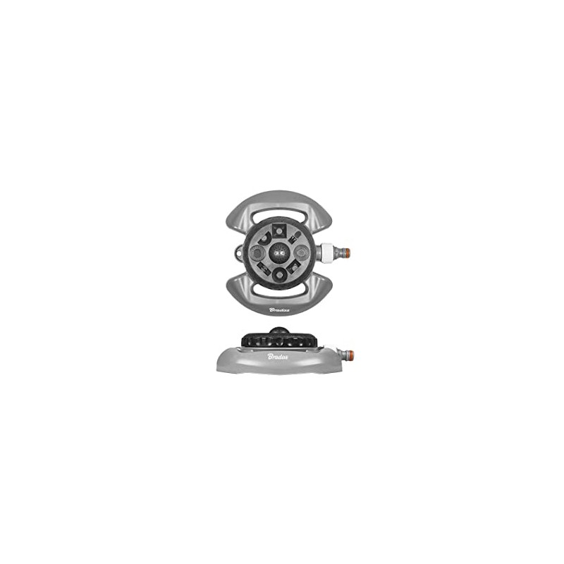 WhiteLine 8-Funktionen Rasensprenger Sprinkler Regner Bewässerung Regner