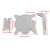 3Pcs/Set Drill Bit Angle Gauges Stainless Steel Drill Sharpener Tools