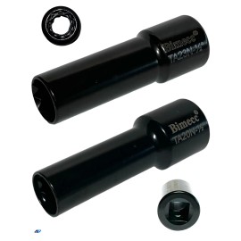 Bimecc Heavy Duty 10 Spline TunerSocket Key Tool 1/2” Drive Impact Tool Car & Truck Bim