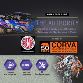 OSIAS 12V ELECTRIC UNIVERSAL PETROL DIESEL FUEL PUMP FACET RED TOP STYLE TRACTOR BOAT