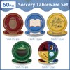Greencian 60Pcs Magical Wizard Paper Plate 7" Wizard Heavy Duty
