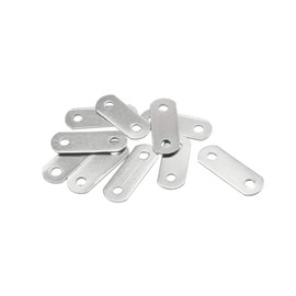 sourcing map 10 pieces repair plate flat repair repair corner bracket 22 mm x 8 mm
