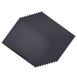 CoCud Wet Dry Sanding Sheets 9" x 11" 280 Grit Silicon Carbide Sandpaper - (Applications: Drywall, Wood, Metal) Pack of 10