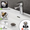 Bathroom Sink Drain Kit with Flexible Expandable Pipe: Odor-Free &