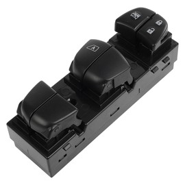 GDSMOTU Power Window Switch Fit 2013 2014 2015 2016 2017 2018 For Nissan Altima For Nissan LEAF For Nissan Rogue For Nissan Sentra Front Left Driver Side Window Control Switch 254013SH1A 1S14493