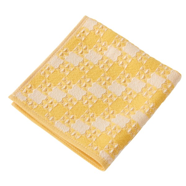 楠橋 紋織 Handkerchief Towel Yellow Approximately/25 cm X/25 cm Cheeks