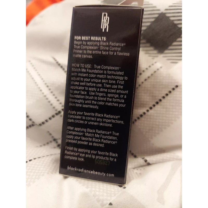 Black Radiance True Complexion Match Me Foundation, Light to Medium