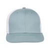 Lids Blank Slam Dunk Trucker Adjustable Snapback Hat, Light Blue/White