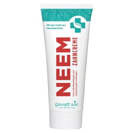 Neem Zahncreme | Mit Der Kraft Des Neembaums | Natürliche Zahnpflege Ohne Fluorid | Bei Empfindlichem Zahnfleisch & Mundgeruch | Zertifizierte Naturkosmetik | 75 ml