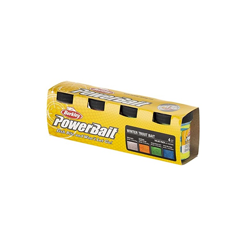 BERKLEY PowerBait Multipack - Winter - 4 Glasses