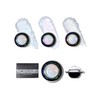 Erinde Glitter Highlighter Powder, LunarGlow Multi-Chrome Luminizer, Sparkling 3D Pearl,