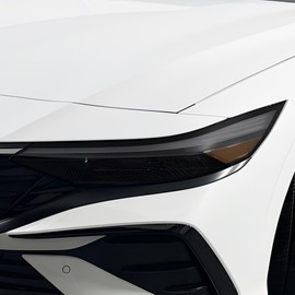 BOGAR TECH DESIGNS Full Headlight Head Light Tint Kit Compatible with Hyundai Elantra 2024-2025, Light Smoke