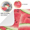 ZzWwR Summer Sweet Watermelon Absorbent Dish Drying Mat Microfiber Kitchen