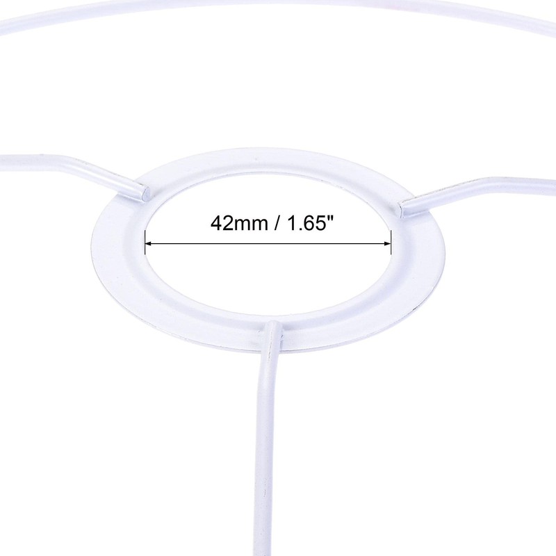 uxcell Lamp Shade Ring, 250mm Dia. Lampshade Holder Frame Ring