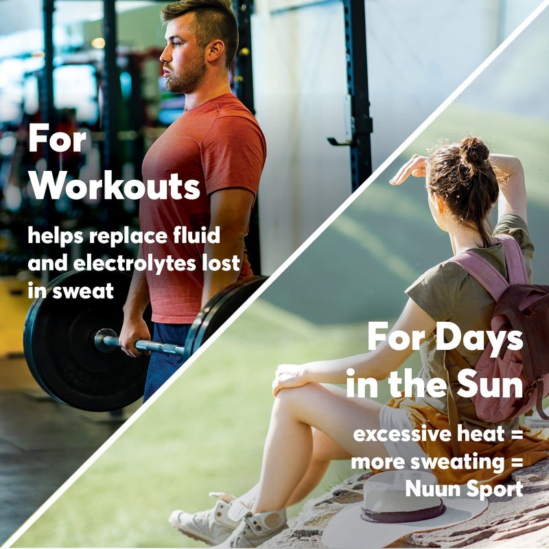 Nuun Sport Electrolyte Tablets for Proactive Hydration, Lemon Lime, 4