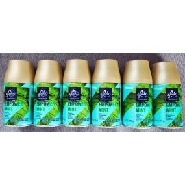 Glade 6 Glade Automatic Spray RefillS, Air Freshener, Empower Mint 6.2 Oz Limited