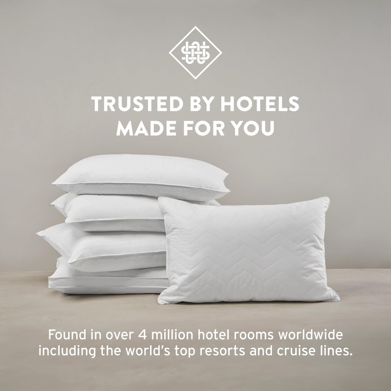 Sobel Westex: 2 Pack Hotel Sobella Bed Pillows for Sleeping