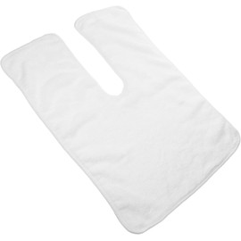 Toalla Cabello de Microfibra Gruesa y Vellón Blanco Toalla Absorbente Secado Rápido para Mujer en Salones de Belleza y Uso Diario