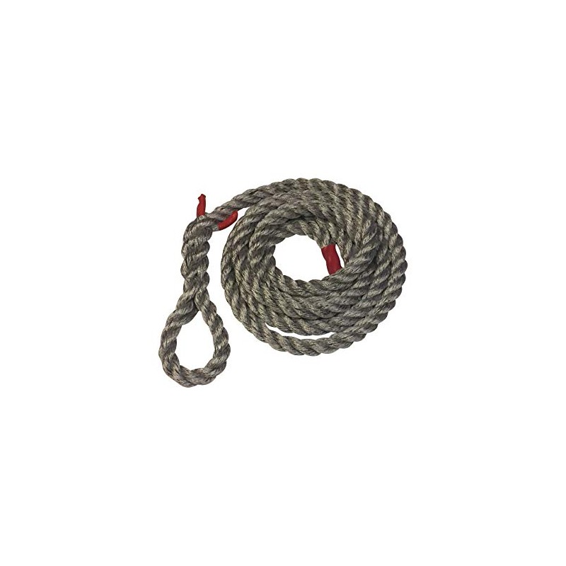 Rope Fit Sled Pull Rope (White, 1.5" x 25')