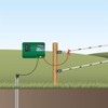 Zen-Kat Fence connection cable EG-clip red