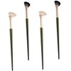 Baluue 4sets Angled Eyeshadow Brush Set for Face Makeup Professional