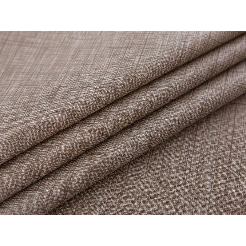 LIBERECOO Vinyl Tablecloth with Flannel Backing, Flaxen, Waterproof, Stain-Resistant, Easy-Clean
