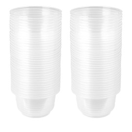 CRITTZOO 100Pieces 1oz Crested Gecko Food Cups