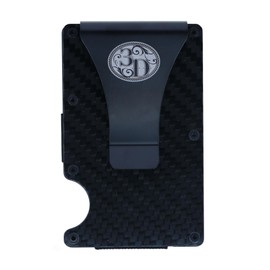 3D Belt Mens Smart Wallet, Gun Metal Black