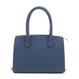 EVVE Bolso de noche para mujer, bolso de fiesta, mini bolso, bolso de cóctel, graduación, con cadena y cerradura, Pecock