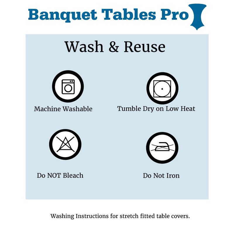 32 Round x 43" Tall Spandex Fitted Table Cover for