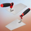 KOTARBAU® Stainless Steel Trapezoidal Trowel 160 mm x 70 mm