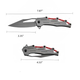 MLTUOYING 1 Pieces Pocket Tool Folding Stainless Steel MultitoolMulti-Tool Camping Multitool Accessories Utility Survival Equipment,DIY Pocket Gadgets Outdoor, Camping, Hiking