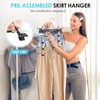 Skirt Hangers with Clips, 5 Tier Pants Skirt Hangers Space