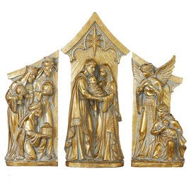 RAZ Imports Holiday Heritage 19.5" Nativity, Set of 3