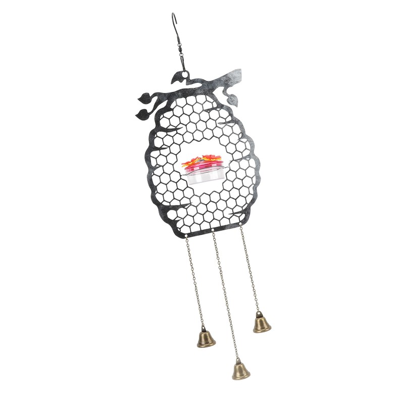 Hummingbird Feeders Innovative Hanging Beehive Wind Chimes Hummingbird Feeder for