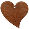 Rostikal Hanging Decoration Window Heart Rust Decoration for Garden Patina